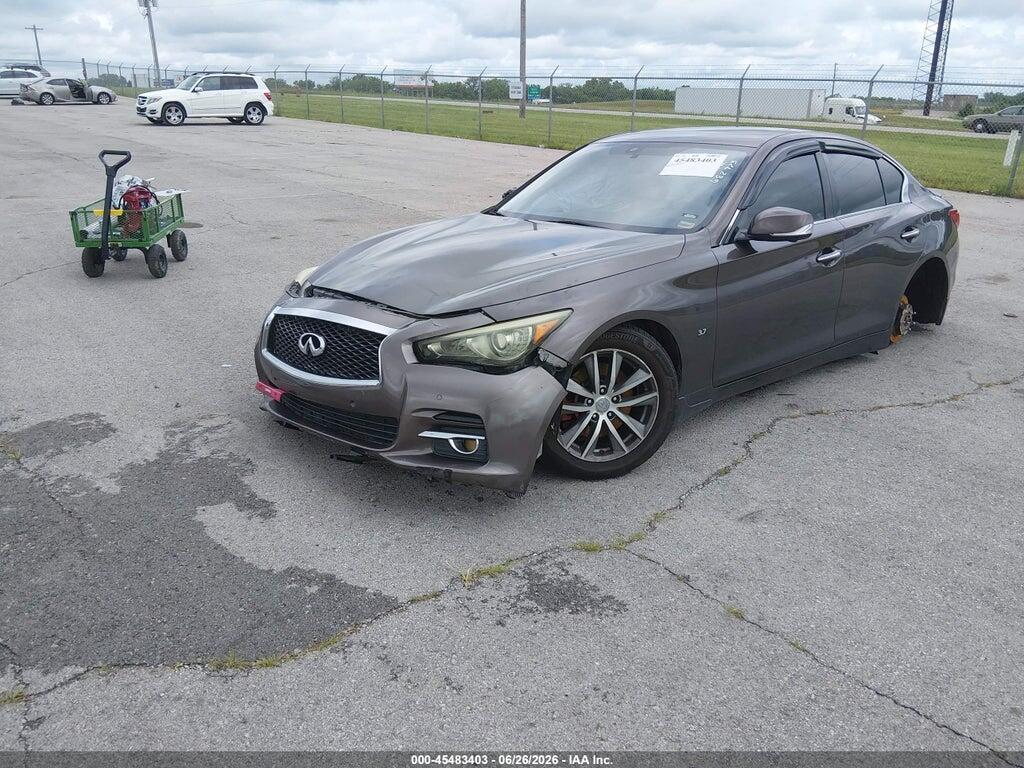 JN1BV7AP5EM682973 2014 INFINITI Q50 photo no. 2