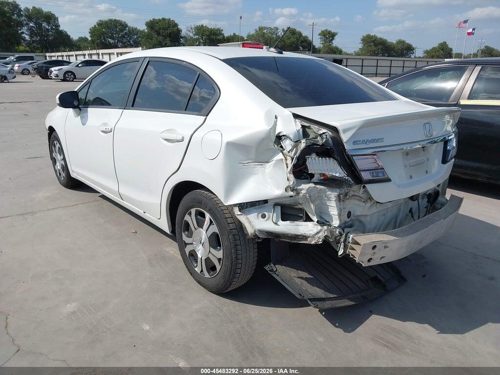 19XFB4F24FE000782 2015 HONDA CIVIC HYBRID photo no. 3