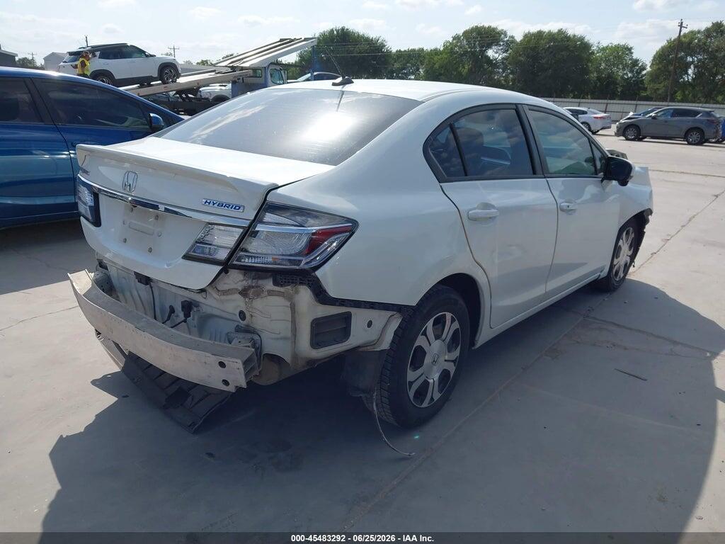 19XFB4F24FE000782 2015 HONDA CIVIC HYBRID photo no. 4