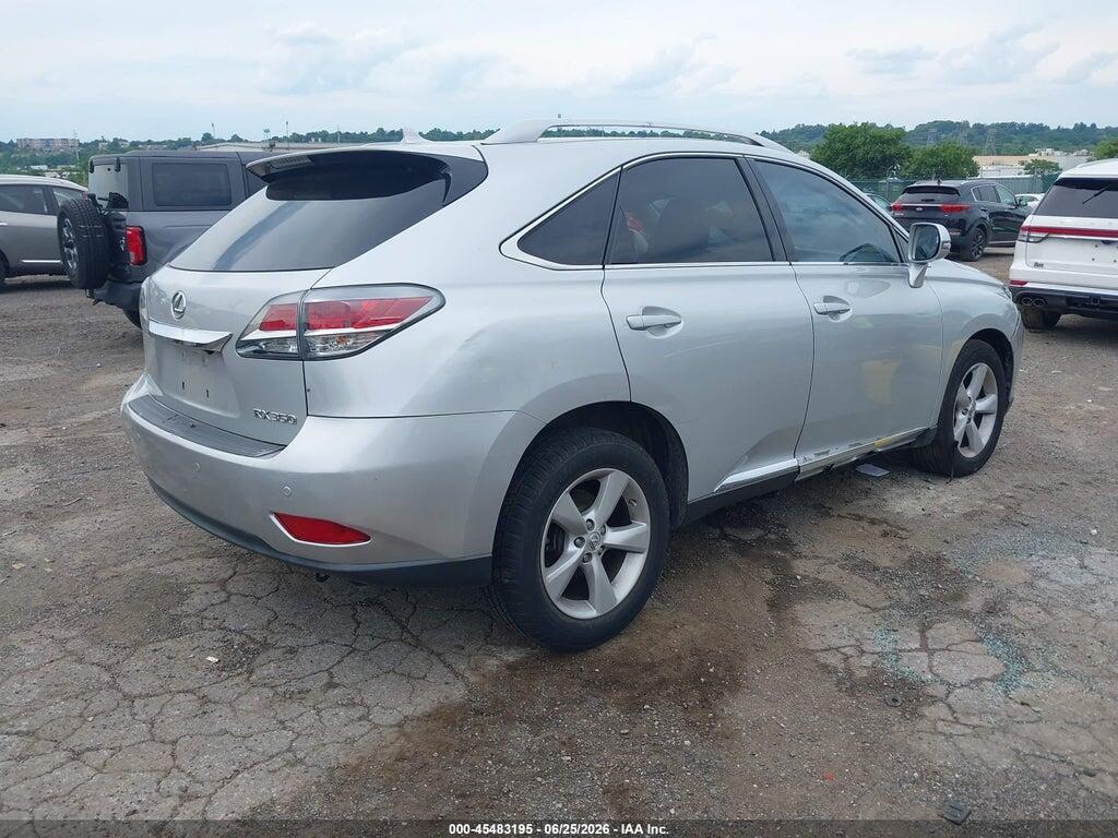 2T2BK1BA7DC157269 2013 LEXUS RX 350 photo no. 4