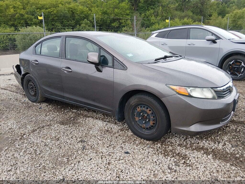 19XFB2F53CE030754 2012 HONDA CIVIC photo no. 1