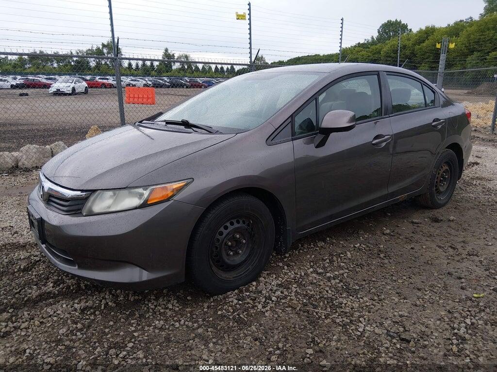 19XFB2F53CE030754 2012 HONDA CIVIC photo no. 2