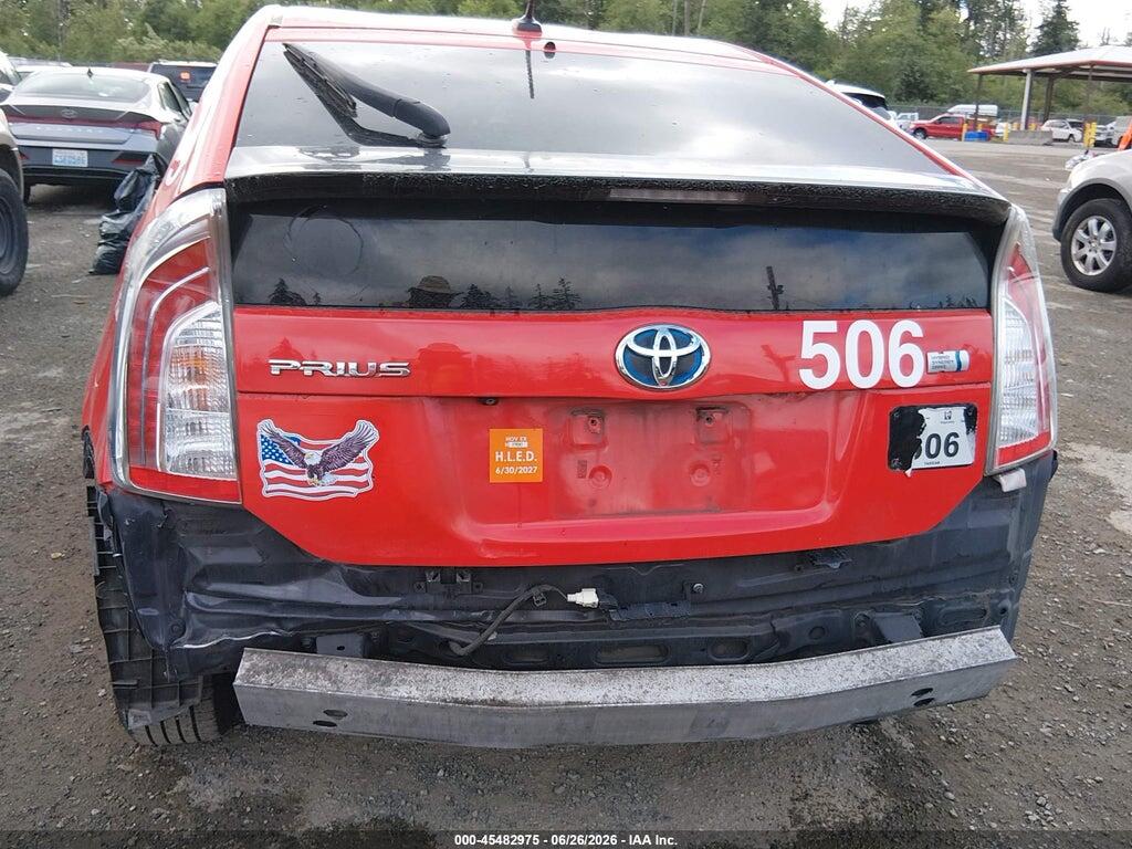 JTDKN3DUXE0358481 2014 TOYOTA PRIUS photo no. 6