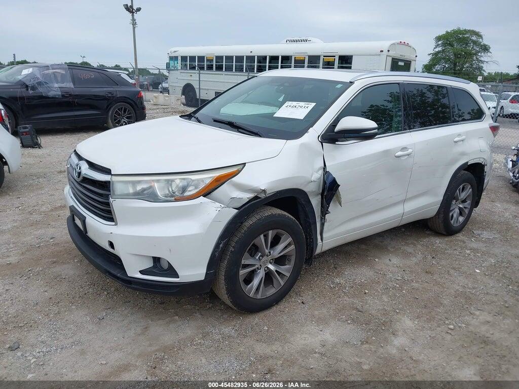 5TDJKRFH5FS129647 2015 TOYOTA HIGHLANDER photo no. 2
