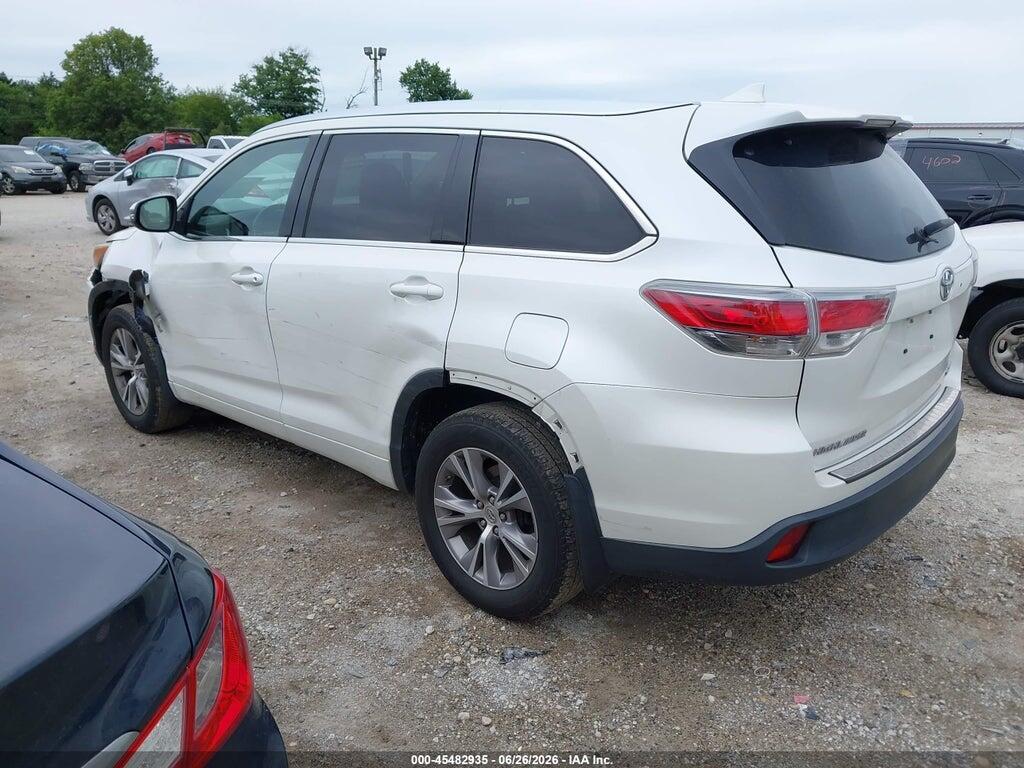 5TDJKRFH5FS129647 2015 TOYOTA HIGHLANDER photo no. 3