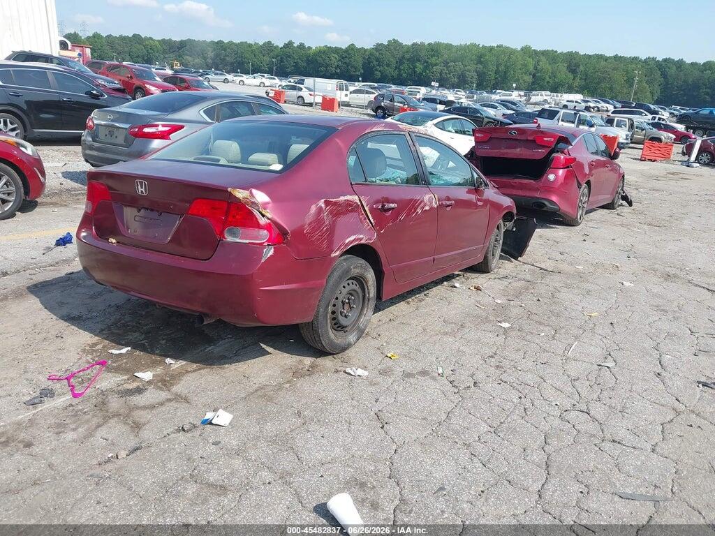 2HGFA16518H528896 2008 HONDA CIVIC photo no. 4