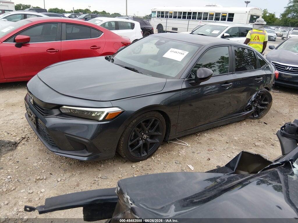 2HGFE2F54NH533824 2022 HONDA CIVIC photo no. 2