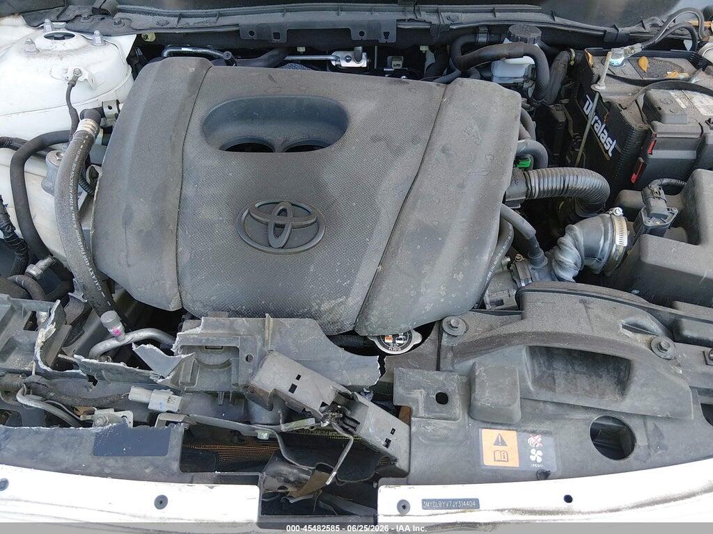 3MYDLBYV7JY314404 2018 TOYOTA YARIS IA photo no. 10