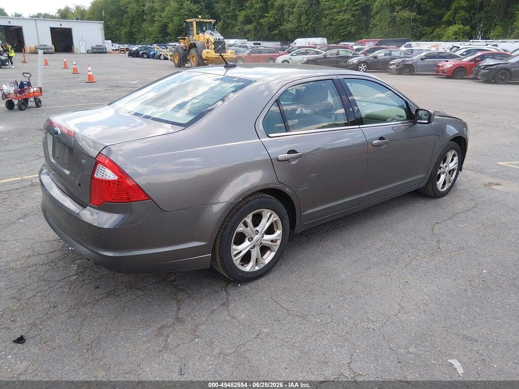 3FAHP0HA5CR446487 2012 FORD FUSION photo no. 4