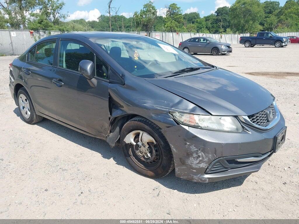 19XFB2F53DE242636 2013 HONDA CIVIC photo no. 1