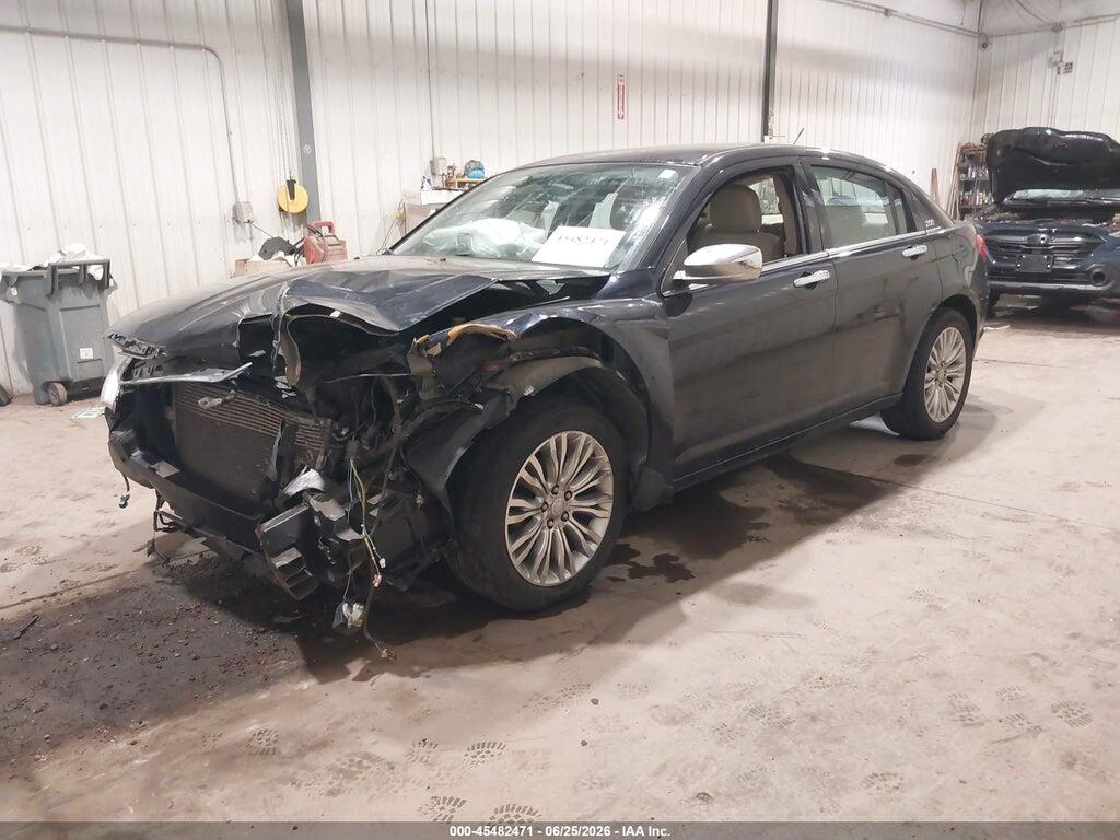1C3CCBCG4CN315470 2012 CHRYSLER 200 photo no. 2