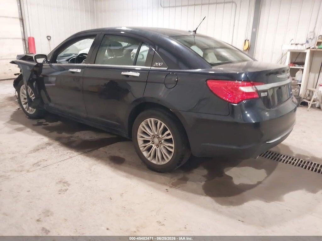 1C3CCBCG4CN315470 2012 CHRYSLER 200 photo no. 3