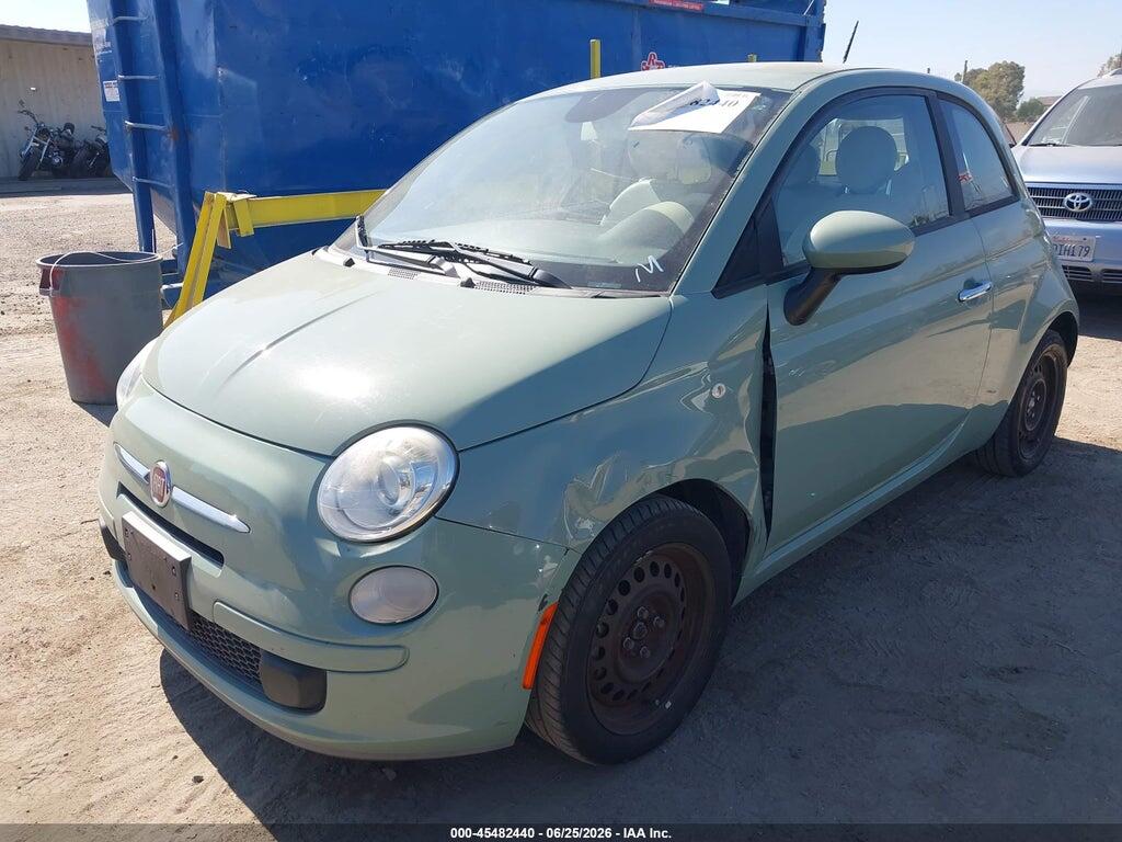 3C3CFFAR3DT682039 2013 FIAT 500 photo no. 2