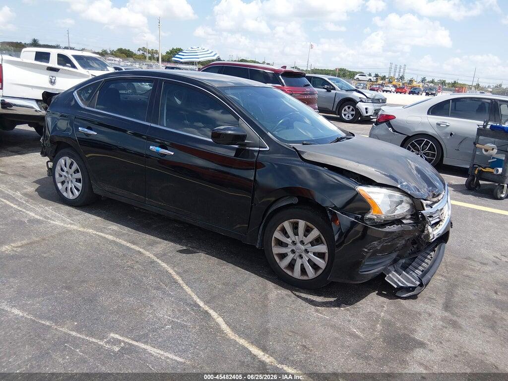 3N1AB7AP1FY380874 2015 NISSAN SENTRA photo no. 1