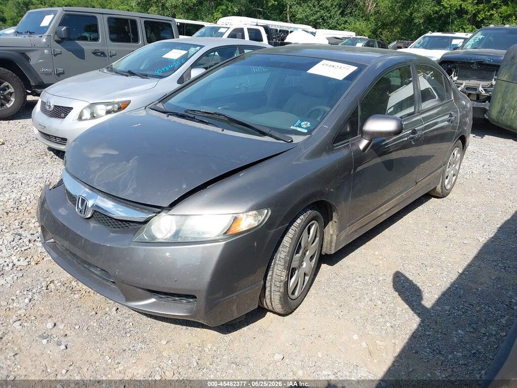 19XFA16559E027845 2009 HONDA CIVIC photo no. 2
