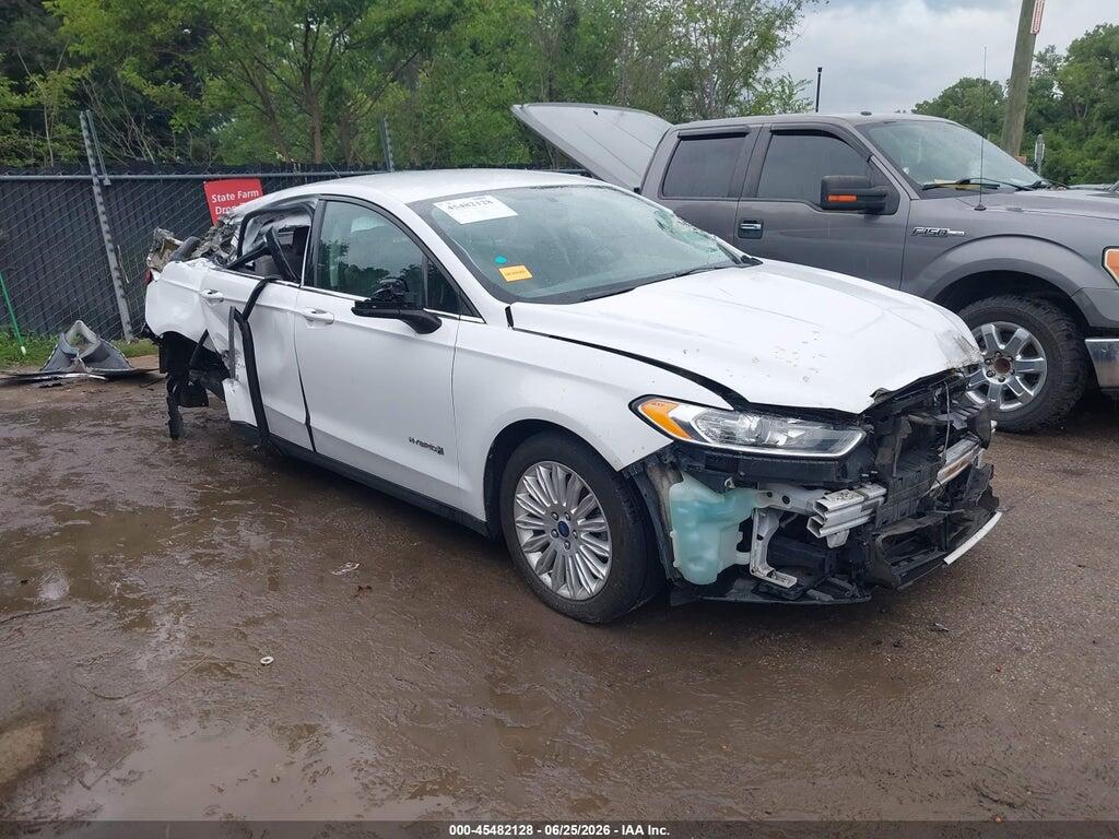3FA6P0UU7ER315376 2014 FORD FUSION HYBRID photo no. 1