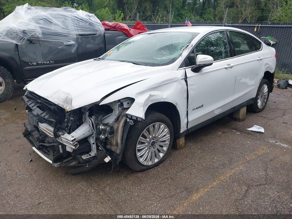 3FA6P0UU7ER315376 2014 FORD FUSION HYBRID photo no. 2