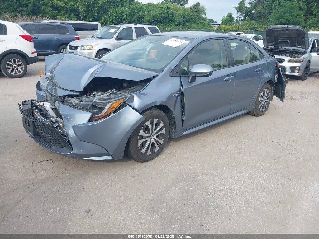 JTDEAMDE3MJ019612 2021 TOYOTA COROLLA photo no. 2