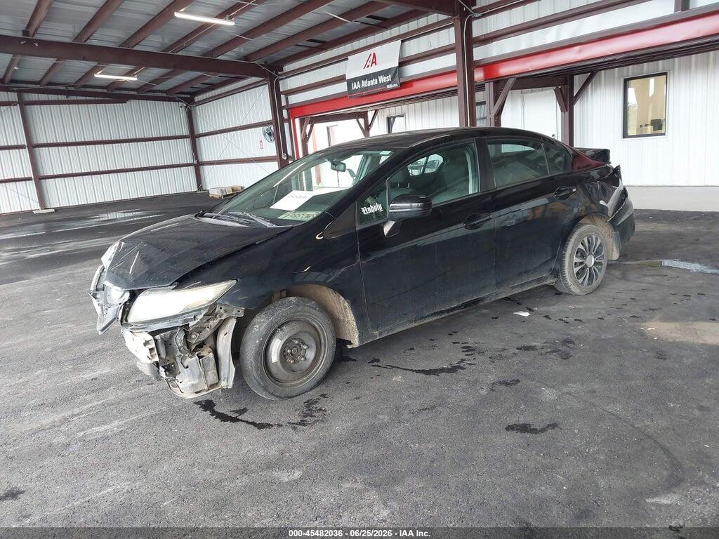 2HGFB2F51FH500368 2015 HONDA CIVIC photo no. 2