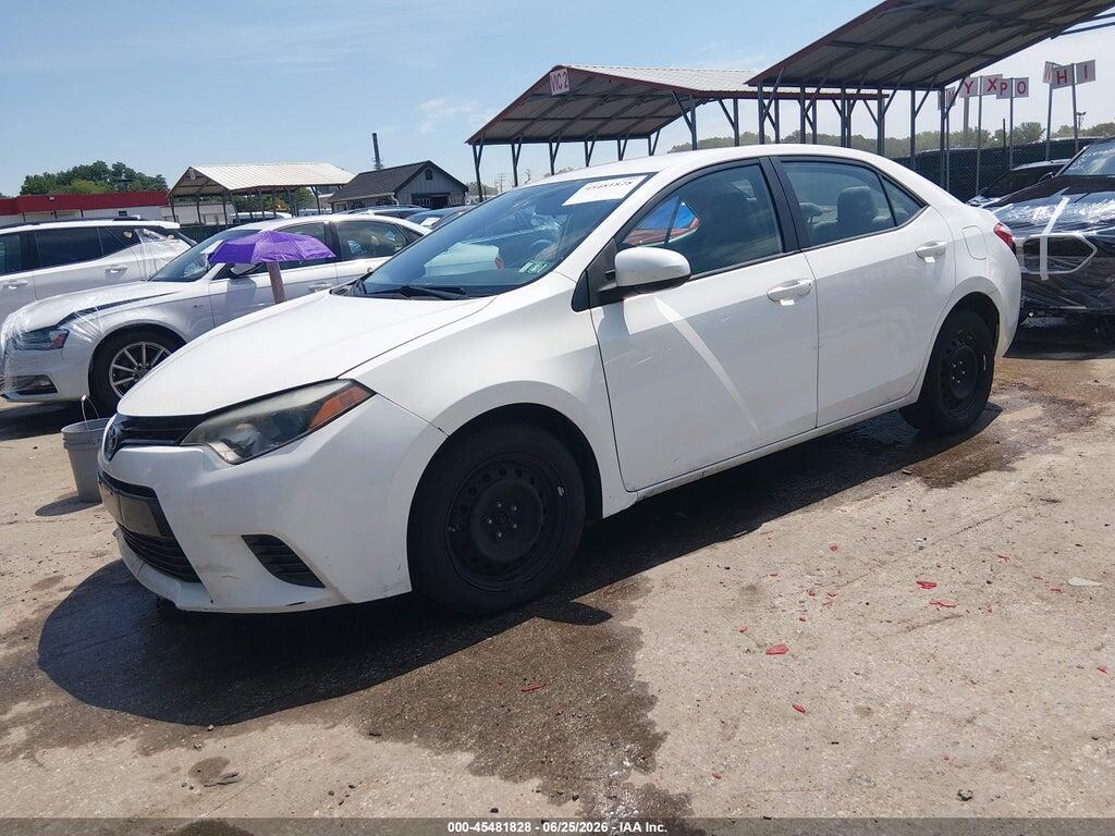 2T1BURHE6FC455306 2015 TOYOTA COROLLA photo no. 2