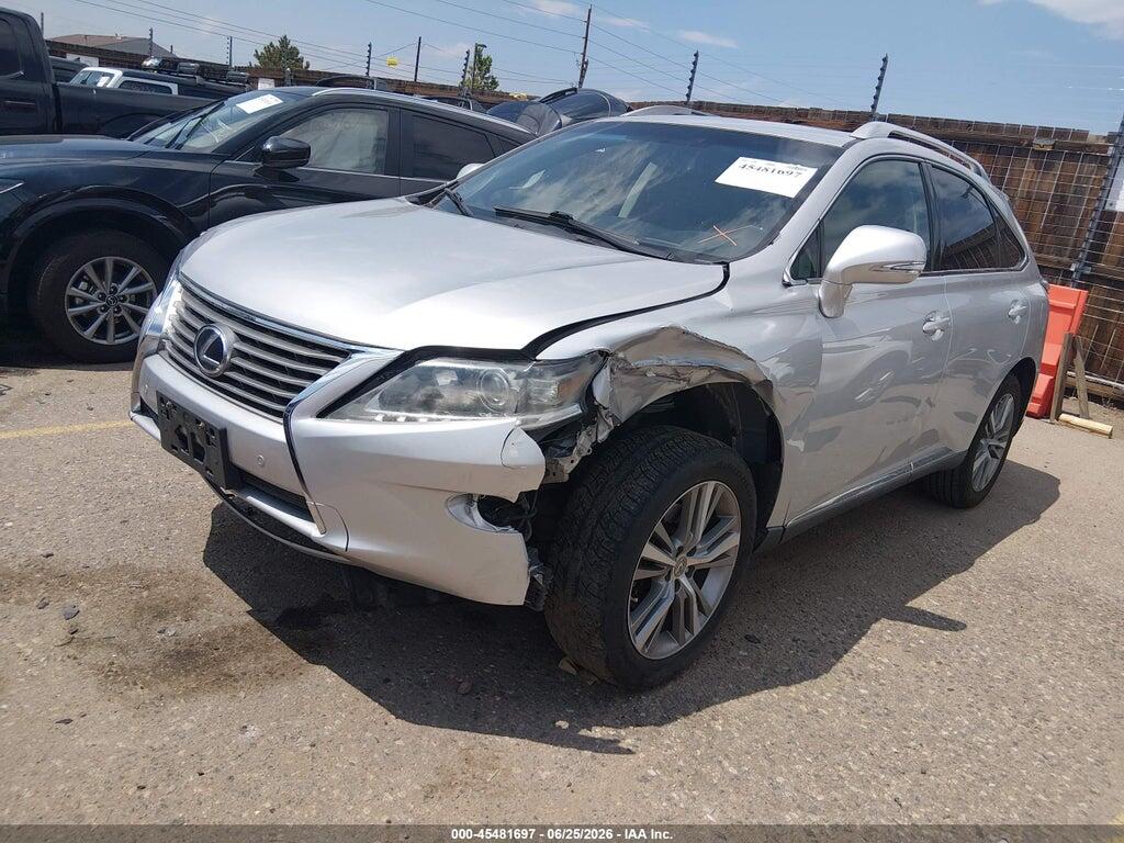 2T2BK1BA9FC339669 2015 LEXUS RX 350 photo no. 2