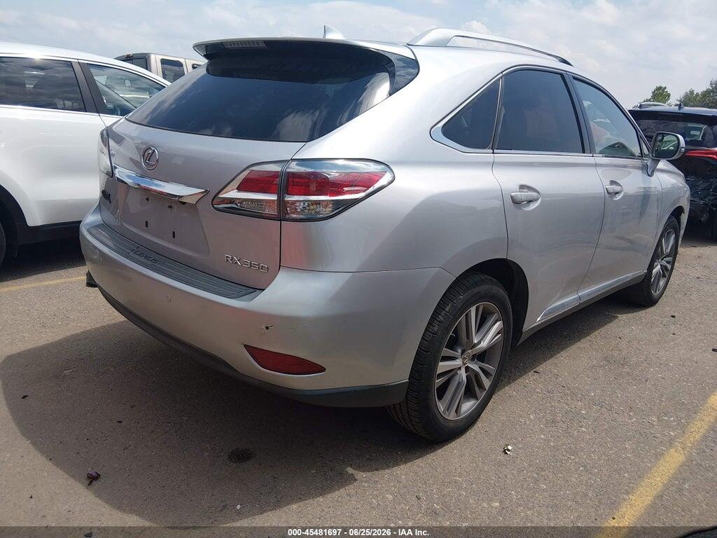 2T2BK1BA9FC339669 2015 LEXUS RX 350 photo no. 4