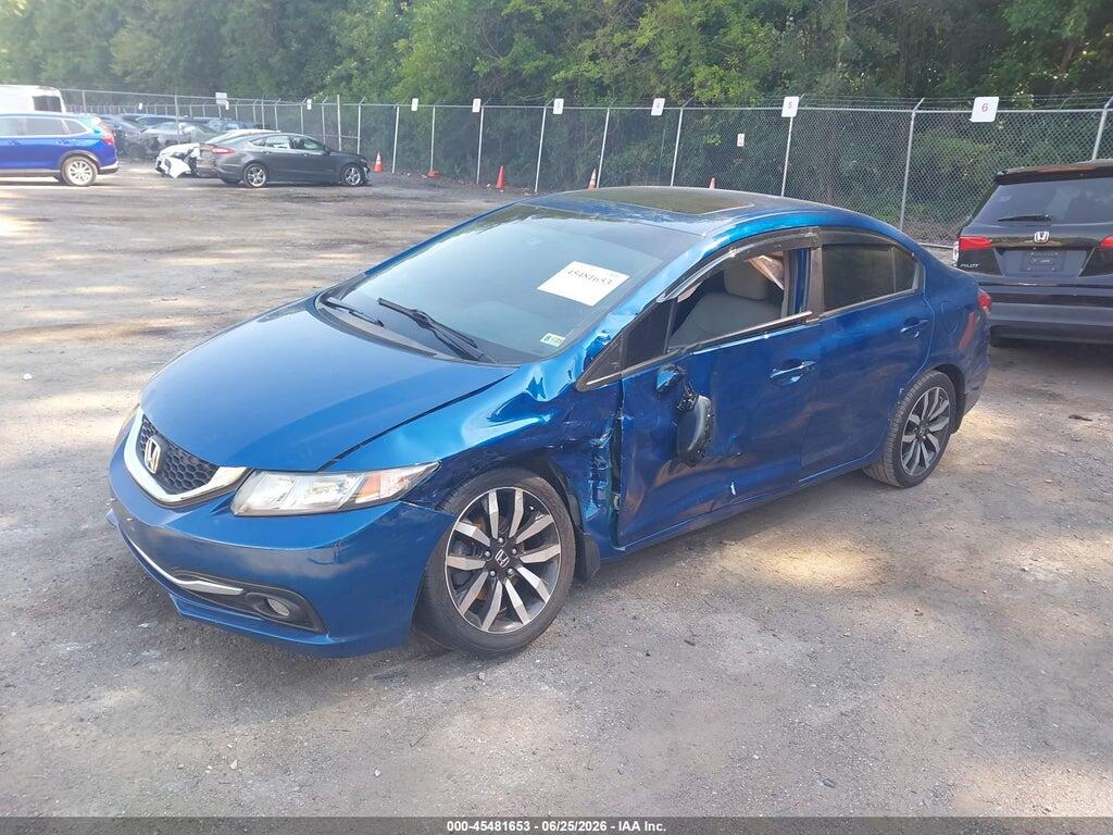 2HGFB2F95FH543601 2015 HONDA CIVIC photo no. 2