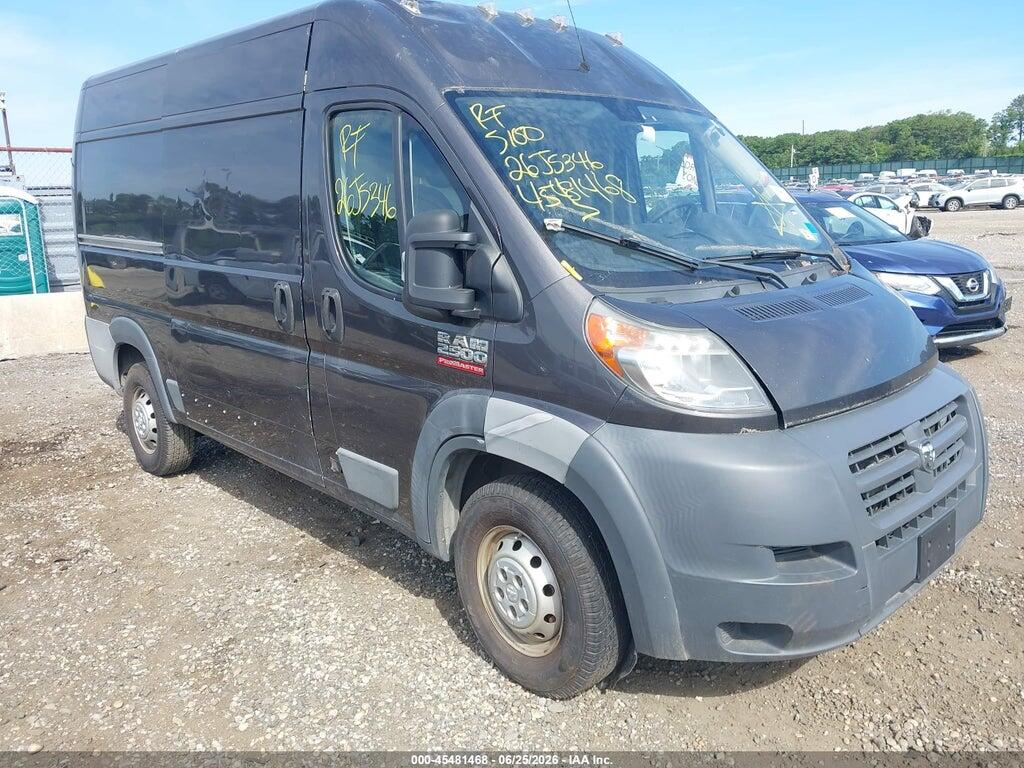3C6TRVCG6HE539726 2017 RAM PROMASTER 2500 photo no. 1
