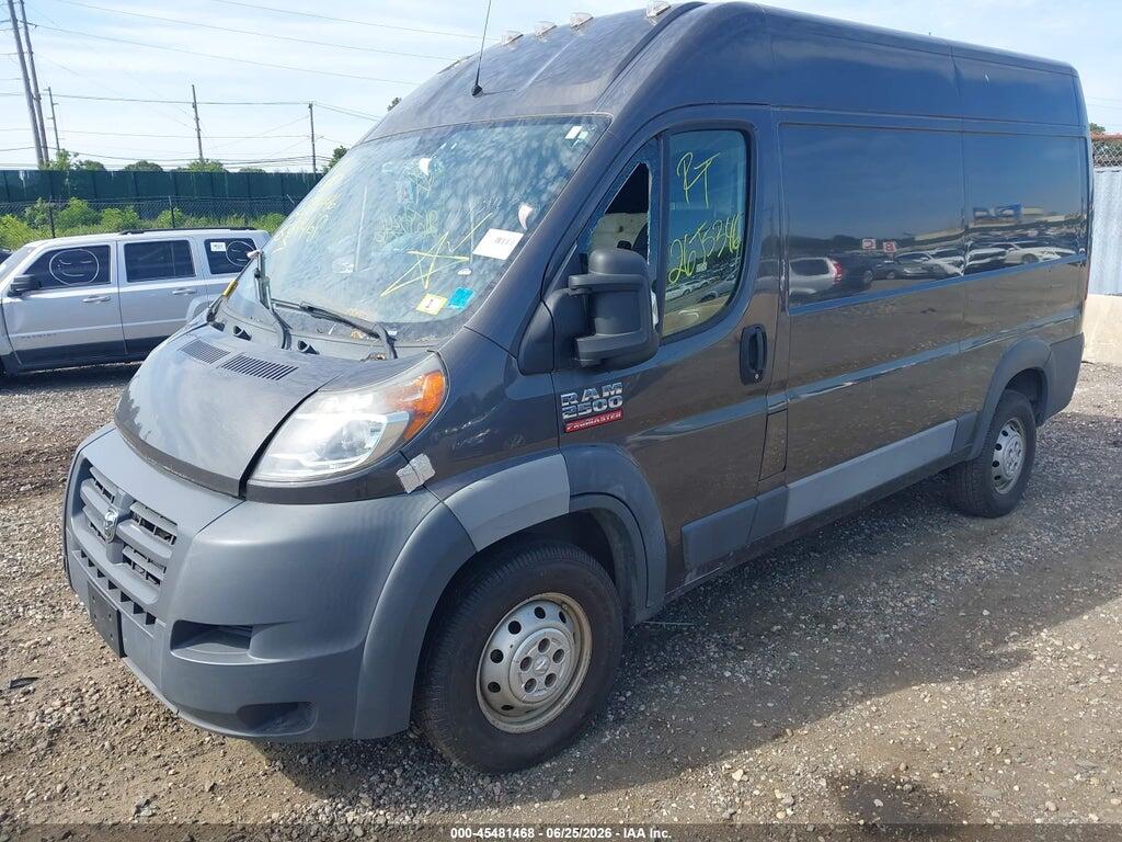 3C6TRVCG6HE539726 2017 RAM PROMASTER 2500 photo no. 2