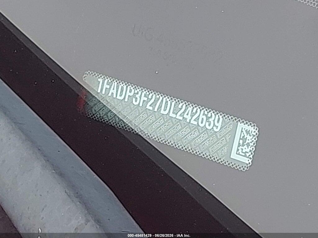 1FADP3F27DL242639 2013 FORD FOCUS photo no. 9