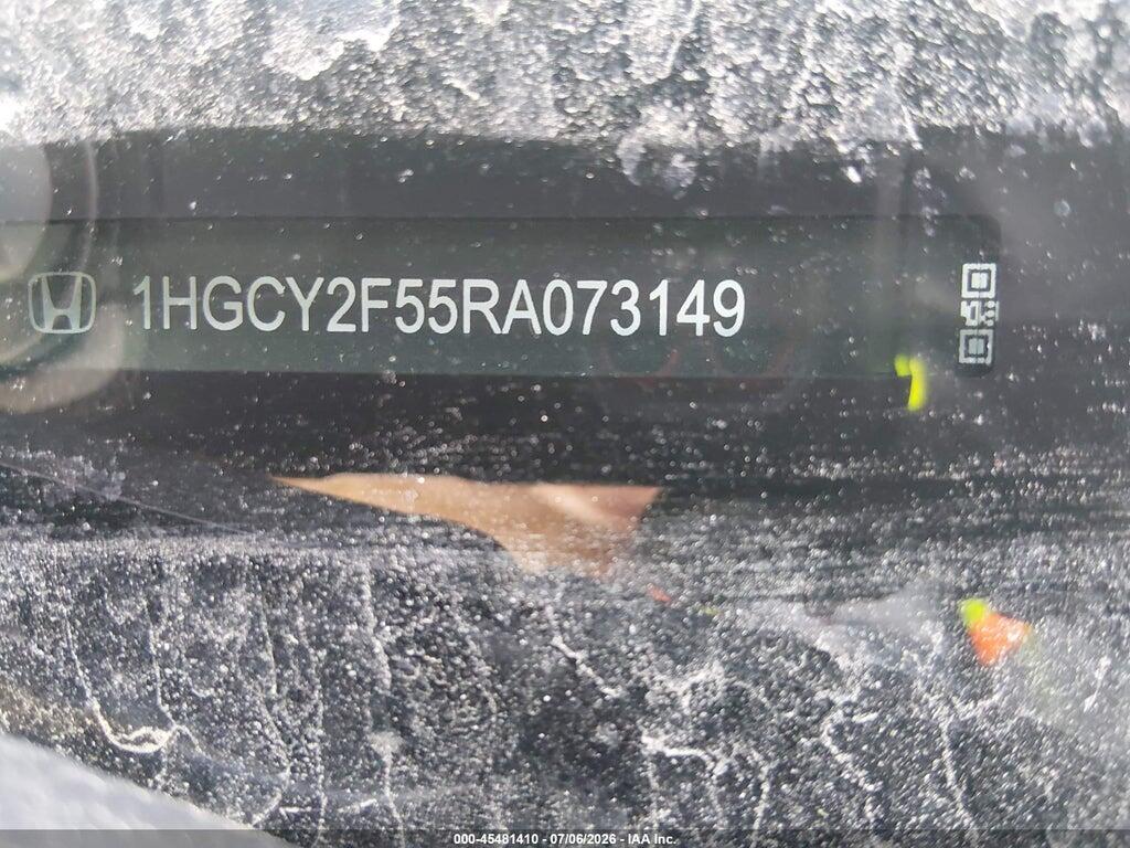 1HGCY2F55RA073149 2024 HONDA ACCORD HYBRID photo no. 9