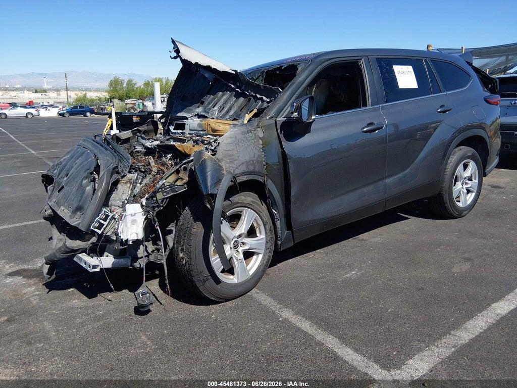 5TDKDRAH1PS502030 2023 TOYOTA HIGHLANDER photo no. 2