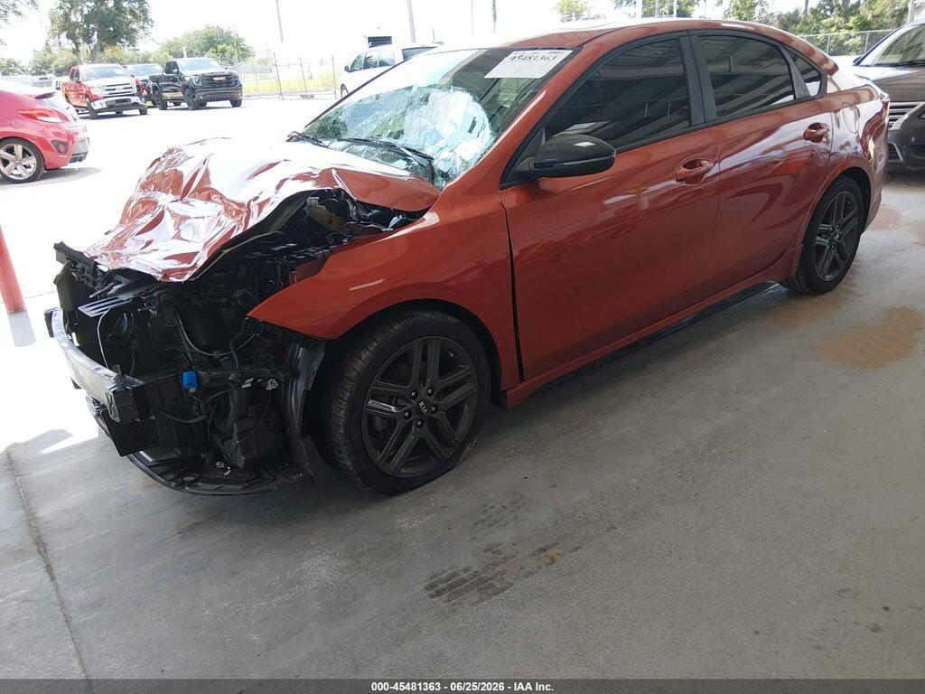 3KPF34AD2ME280088 2021 KIA FORTE photo no. 2