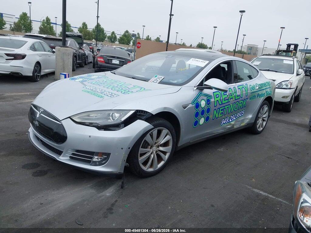 5YJSA1H1XFF080197 2015 TESLA MODEL S photo no. 2