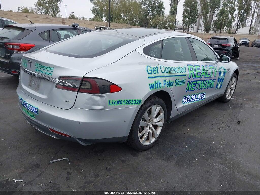 5YJSA1H1XFF080197 2015 TESLA MODEL S photo no. 4