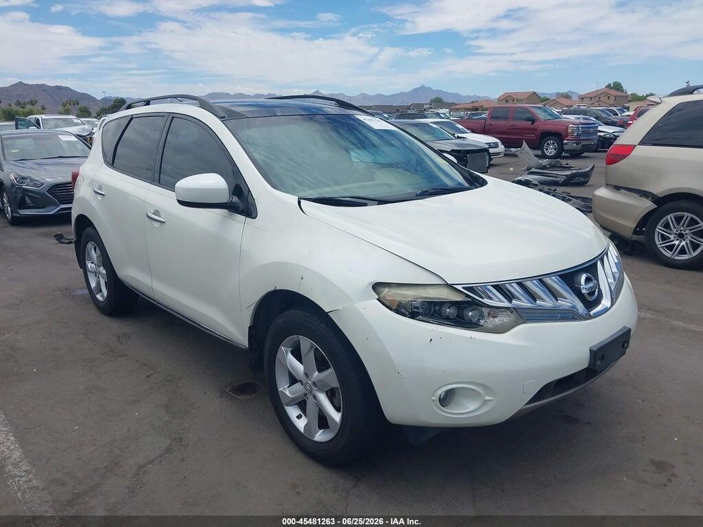 JN8AZ18U89W028554 2009 NISSAN MURANO photo no. 1