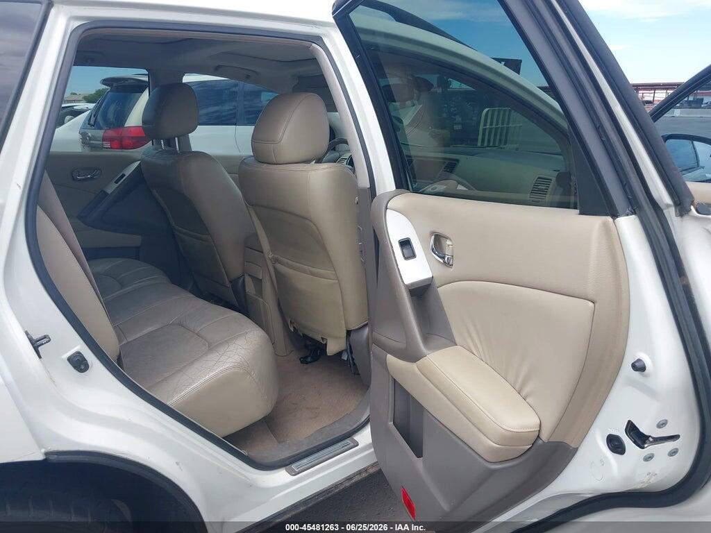 JN8AZ18U89W028554 2009 NISSAN MURANO photo no. 8