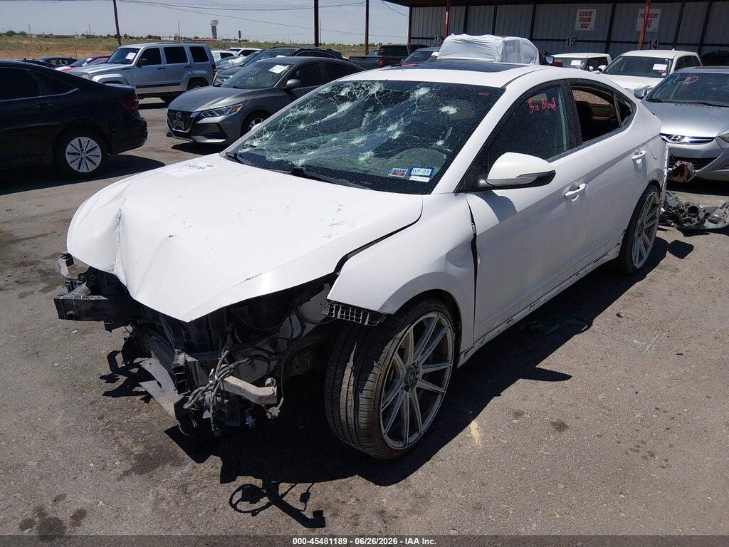 KMHD04LBXLU012316 2020 HYUNDAI ELANTRA photo no. 2