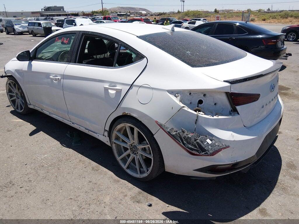 KMHD04LBXLU012316 2020 HYUNDAI ELANTRA photo no. 3