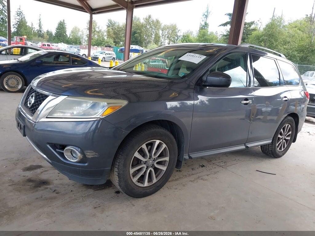 5N1AR2MM4DC632812 2013 NISSAN PATHFINDER photo no. 2