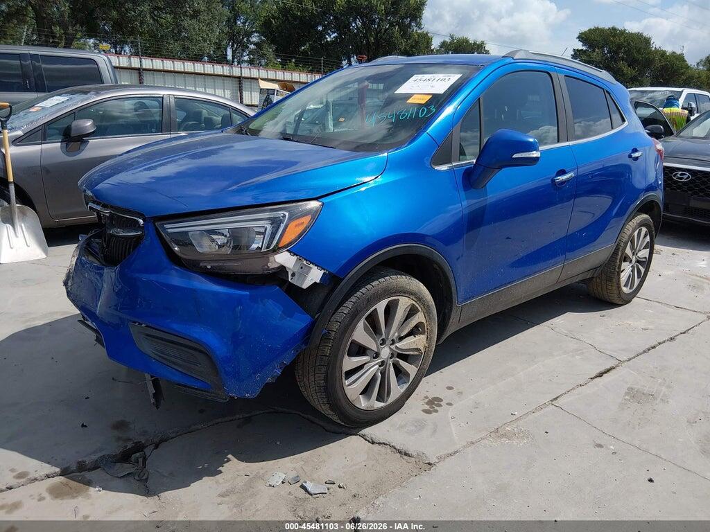 KL4CJASB1JB723743 2018 BUICK ENCORE photo no. 2