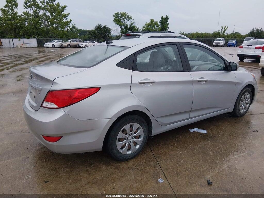 KMHCT4AE6GU980547 2016 HYUNDAI ACCENT photo no. 4