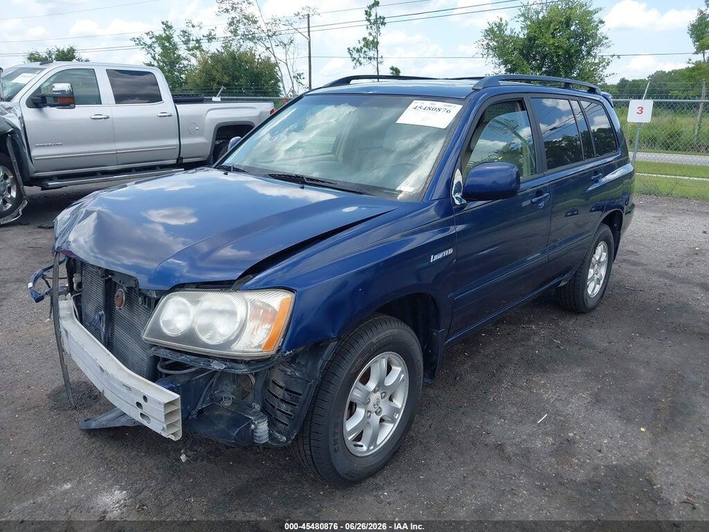 JTEHF21A330104776 2003 TOYOTA HIGHLANDER photo no. 2