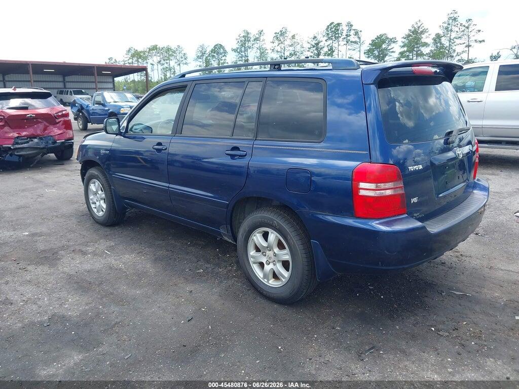JTEHF21A330104776 2003 TOYOTA HIGHLANDER photo no. 3