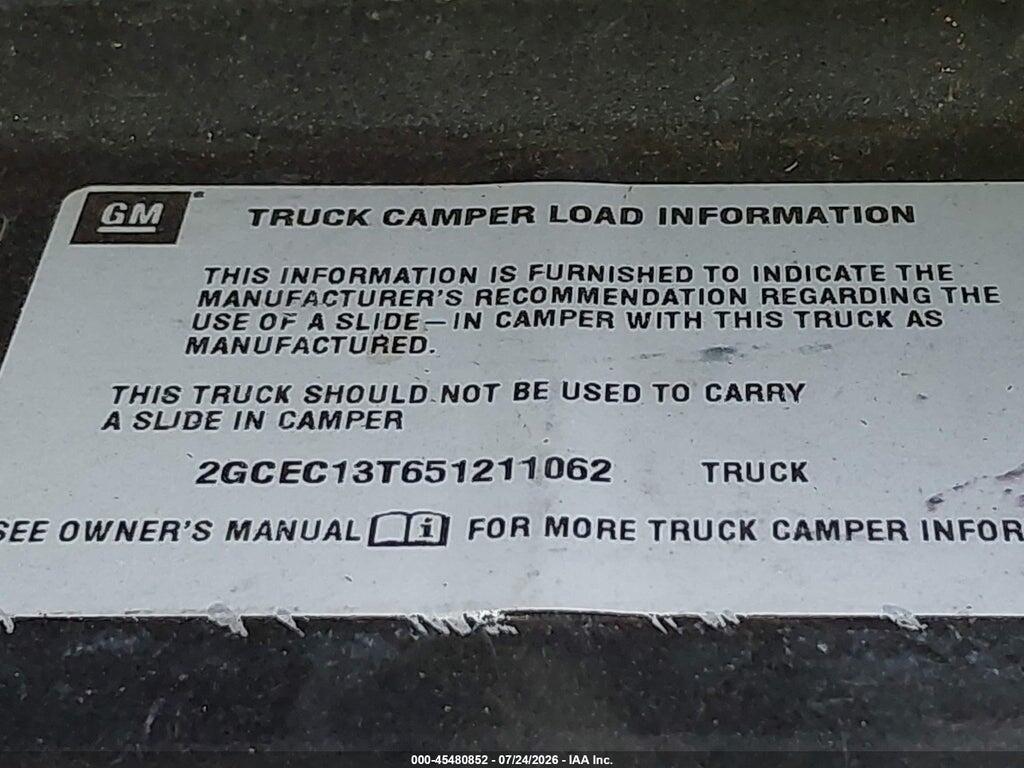 2GCEC13T651211062 2005 CHEVROLET SILVERADO 1500 photo no. 9
