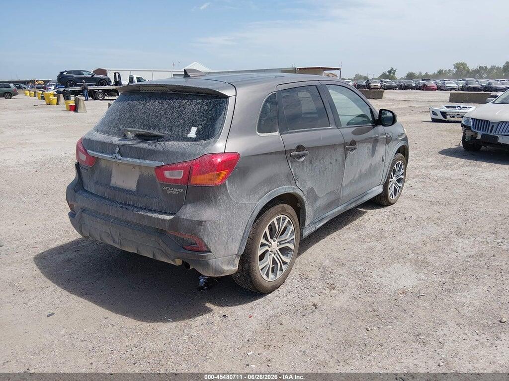 JA4AP3AU3KU005671 2019 MITSUBISHI OUTLANDER SPORT photo no. 4