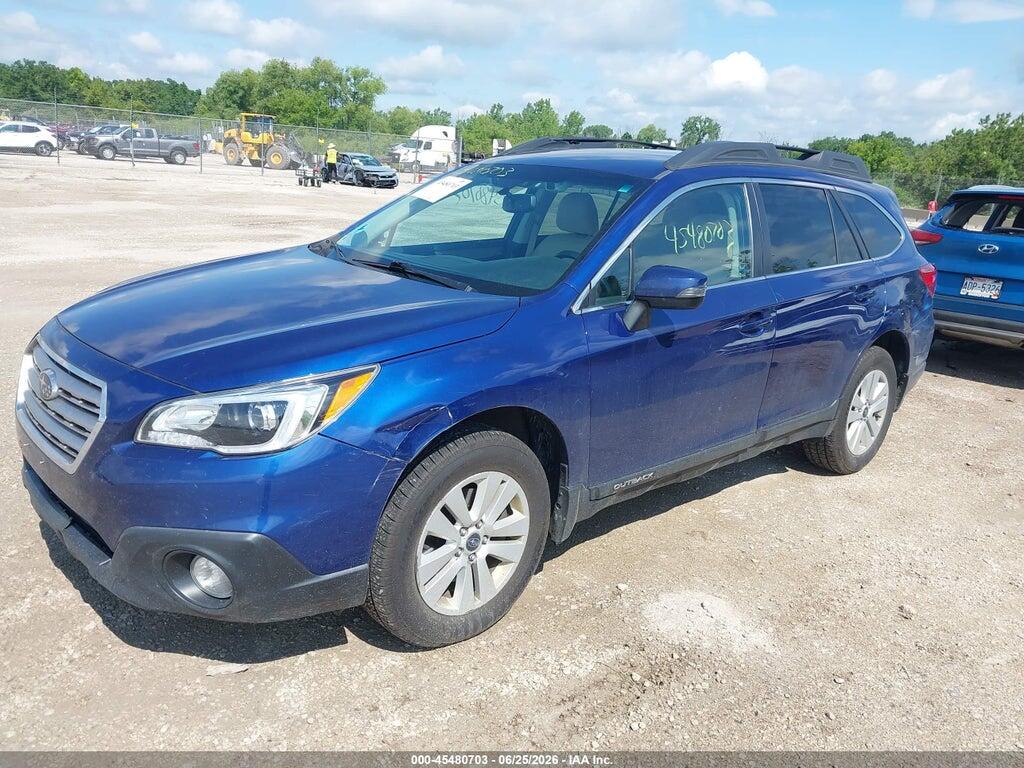 4S4BSBFC1G3230635 2016 SUBARU OUTBACK photo no. 2
