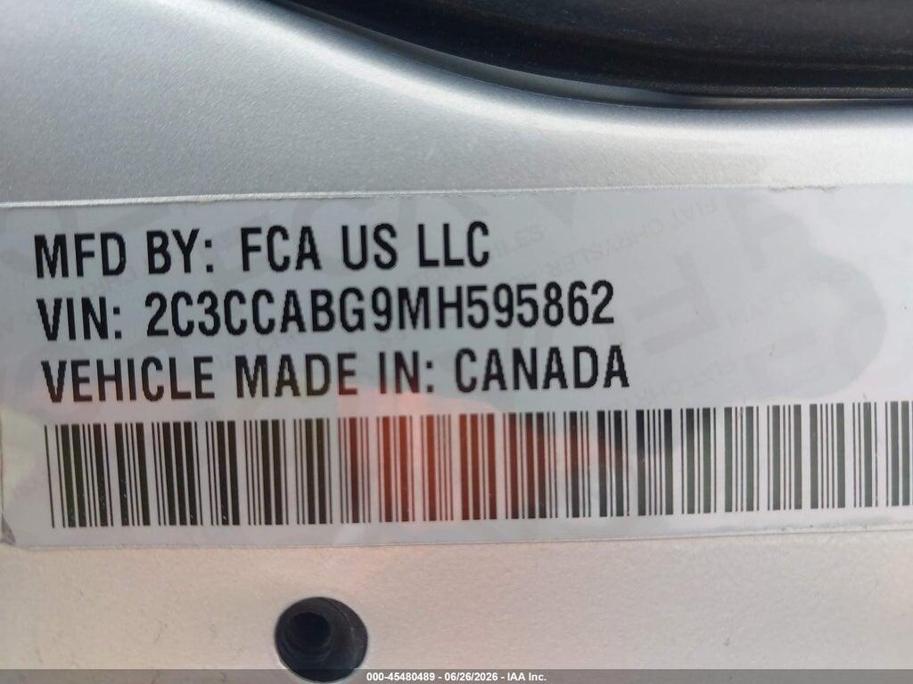 2C3CCABG9MH595862 2021 CHRYSLER 300 photo no. 9