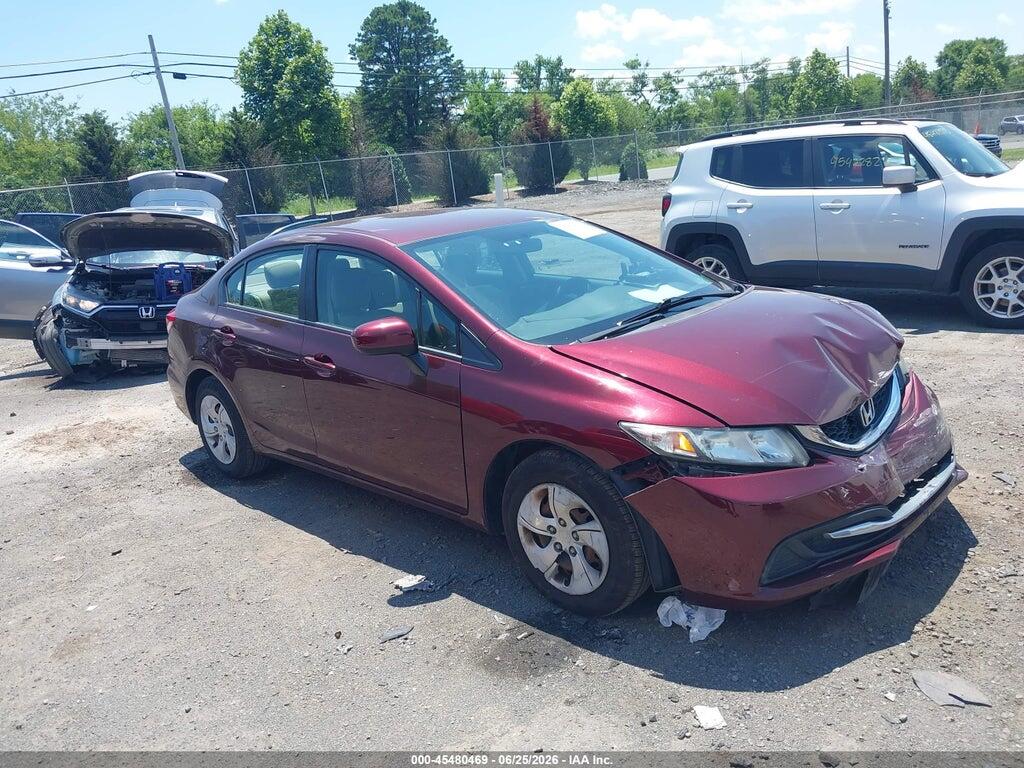 19XFB2F54FE270528 2015 HONDA CIVIC photo no. 1