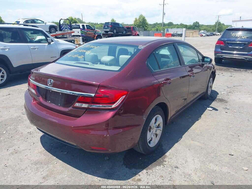 19XFB2F54FE270528 2015 HONDA CIVIC photo no. 4